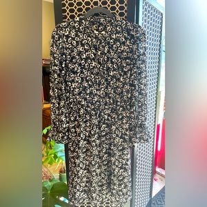 Black and White Ruffle Dress from JCrew Factory